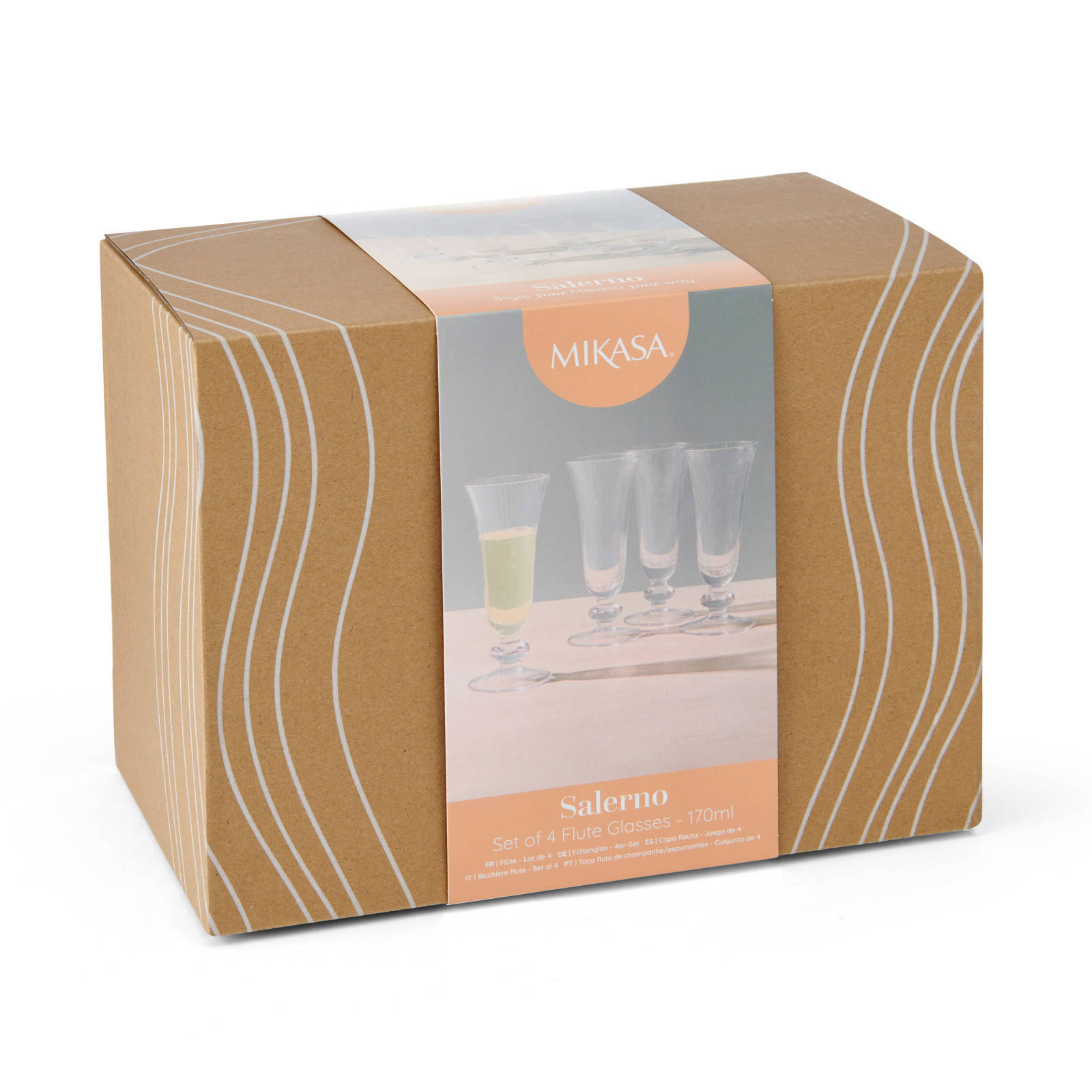Mikasa Salerno champagneflute (170 ml) (set van 4)