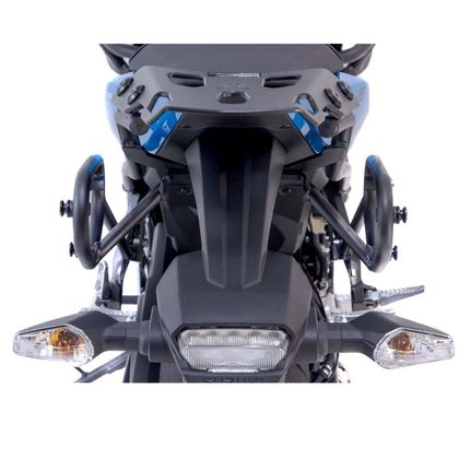 Sacoches cavalières SW-MOTECH SysBag WP M/M (17-23 litres x 2) complet avec support - Noir