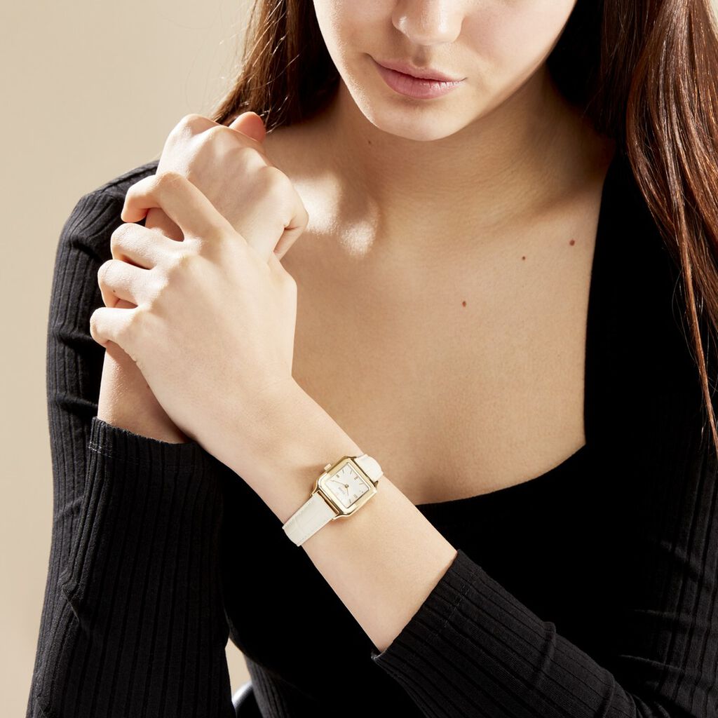 Montre Cluse Gracieuse Petite Blanc