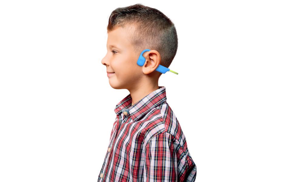 Headphones AirWaves BlauSichere und komfortable Luftleitungskopfhörer