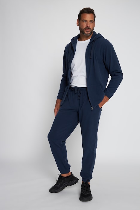Jogginganzug, Fleece, 2-teilig, Homewear, Kapuze, Kängurutasche