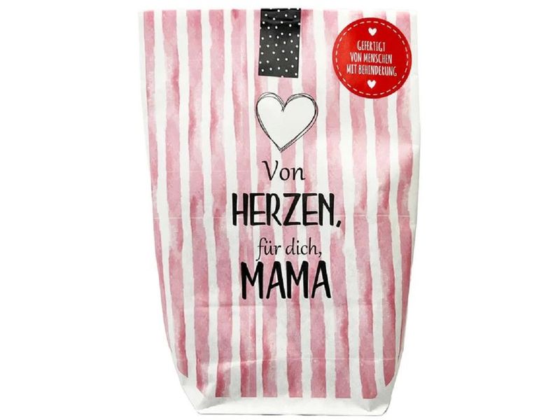 Wunderle Wundertüte beste Mama, 14 x 22 cm, diverse Inhalte Glücksbringergeschenk