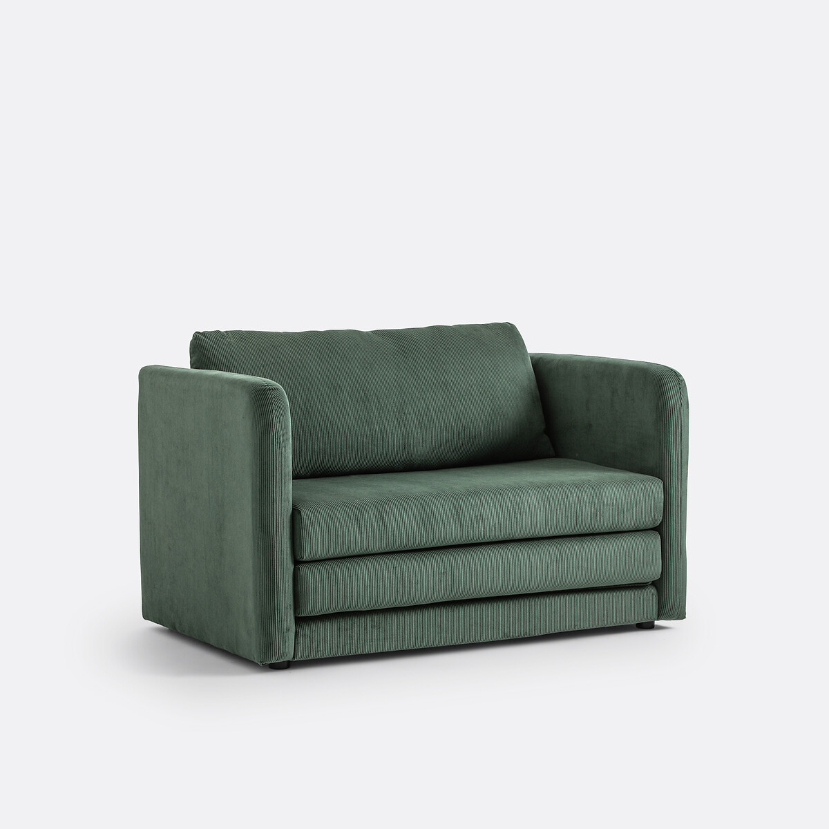 LA REDOUTE INTERIEURS<br>Sofá-cama em veludo canelado Hazel