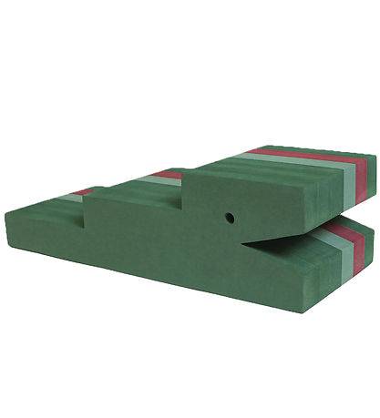 bObles Krokodil - L 24 - 60x24x18 cm - Green Fitnessstudio