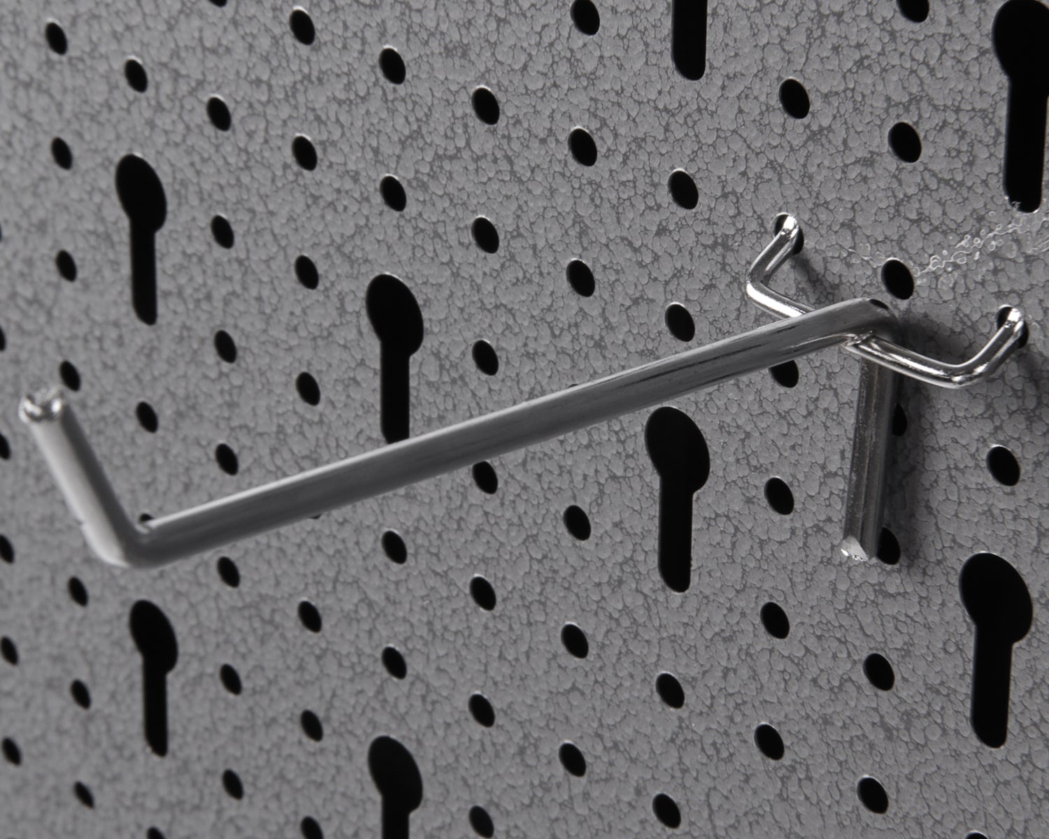 Ondis24 Metalen Pegboard Haken 12 cm 10-delige Set