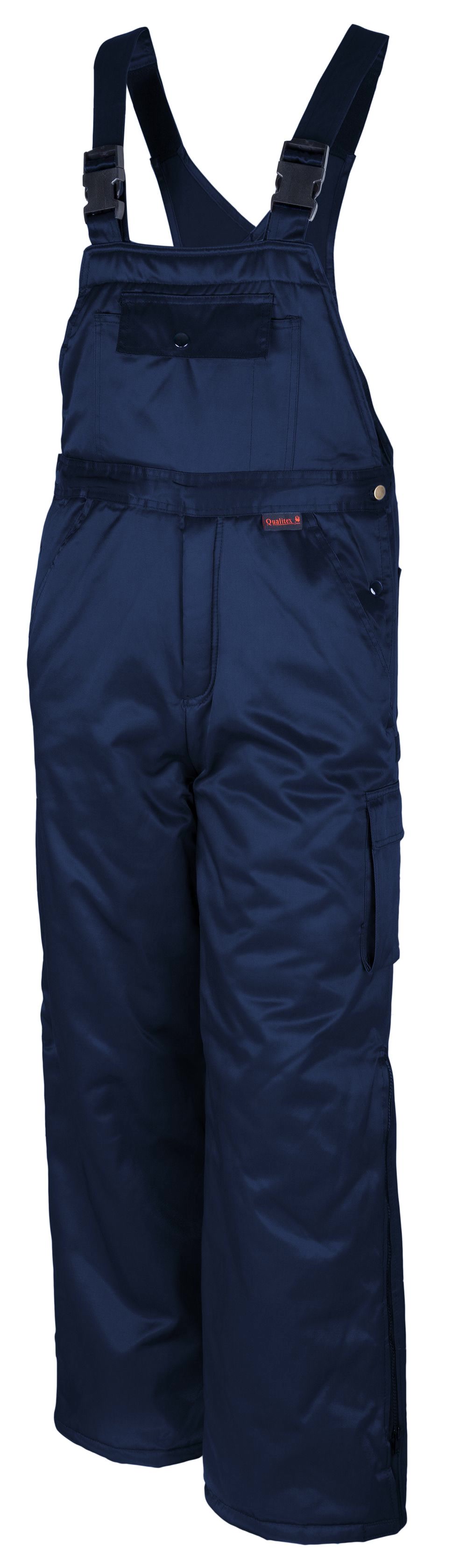 QUALITEX HIGH QUALITY WORKWEAR Latzhose winterlatzhose marine Damen: 36 Herren: 42