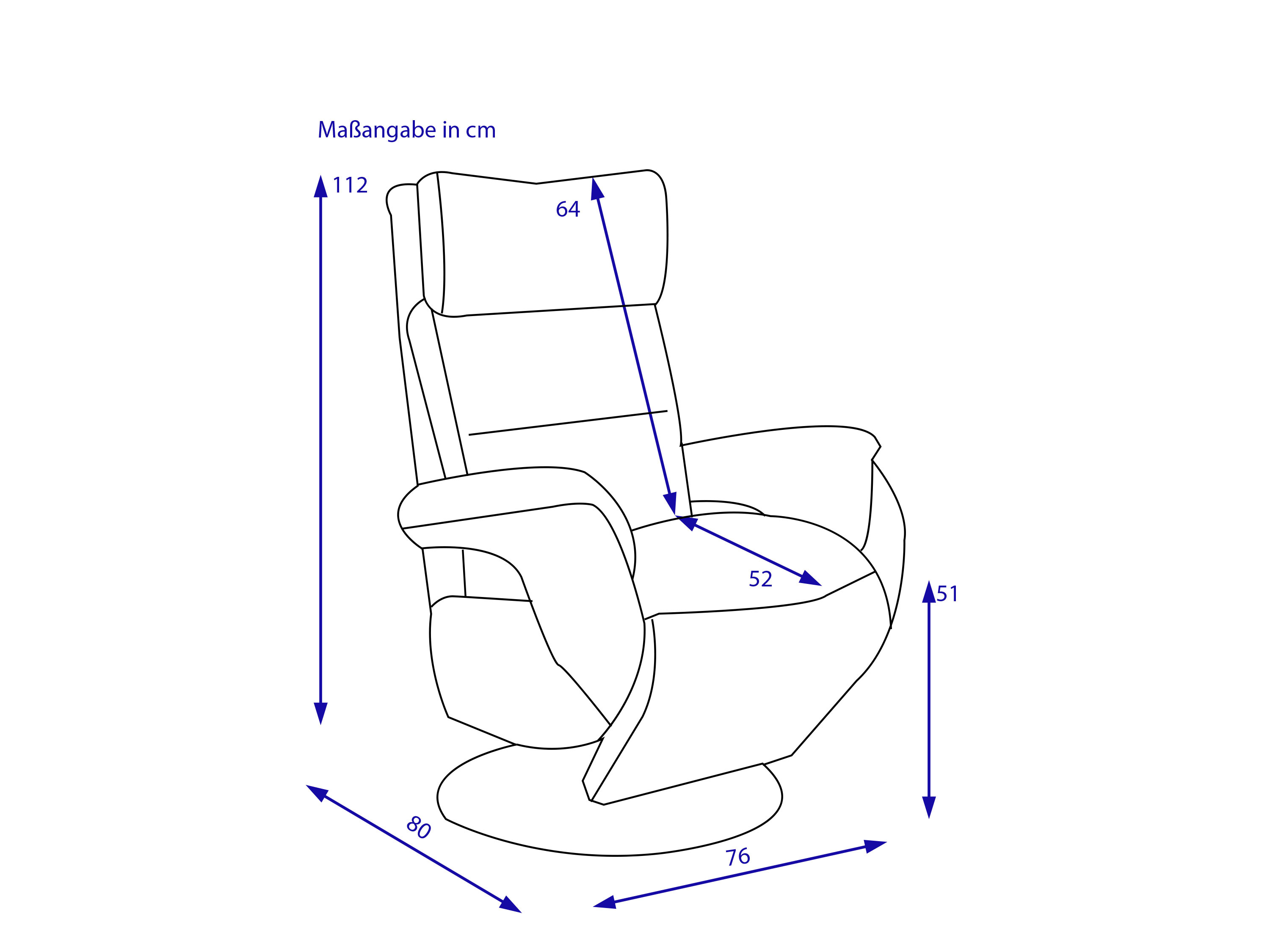 Relaxsessel vito VARIETY 2.0