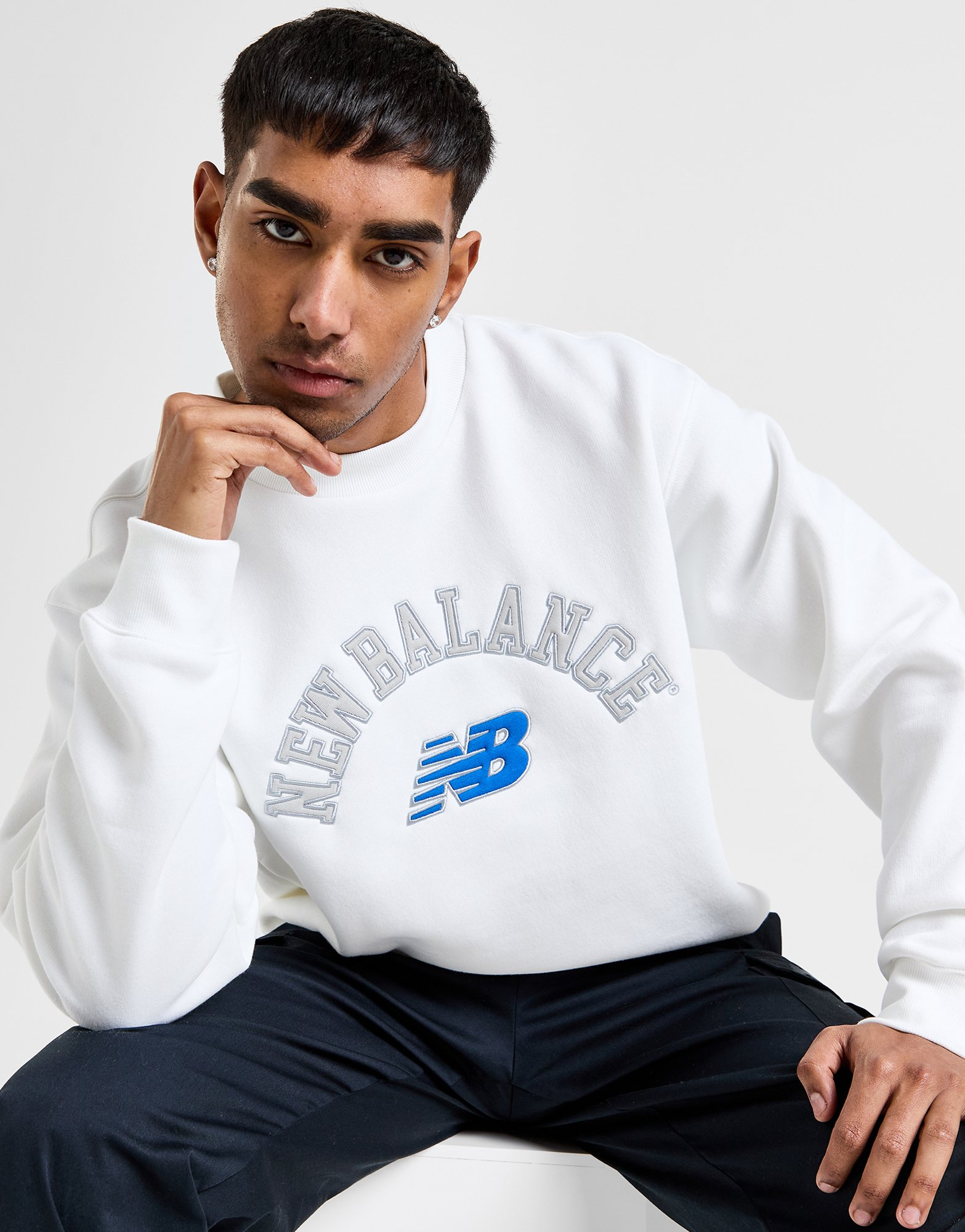 New Balance Sweat Logo Homme