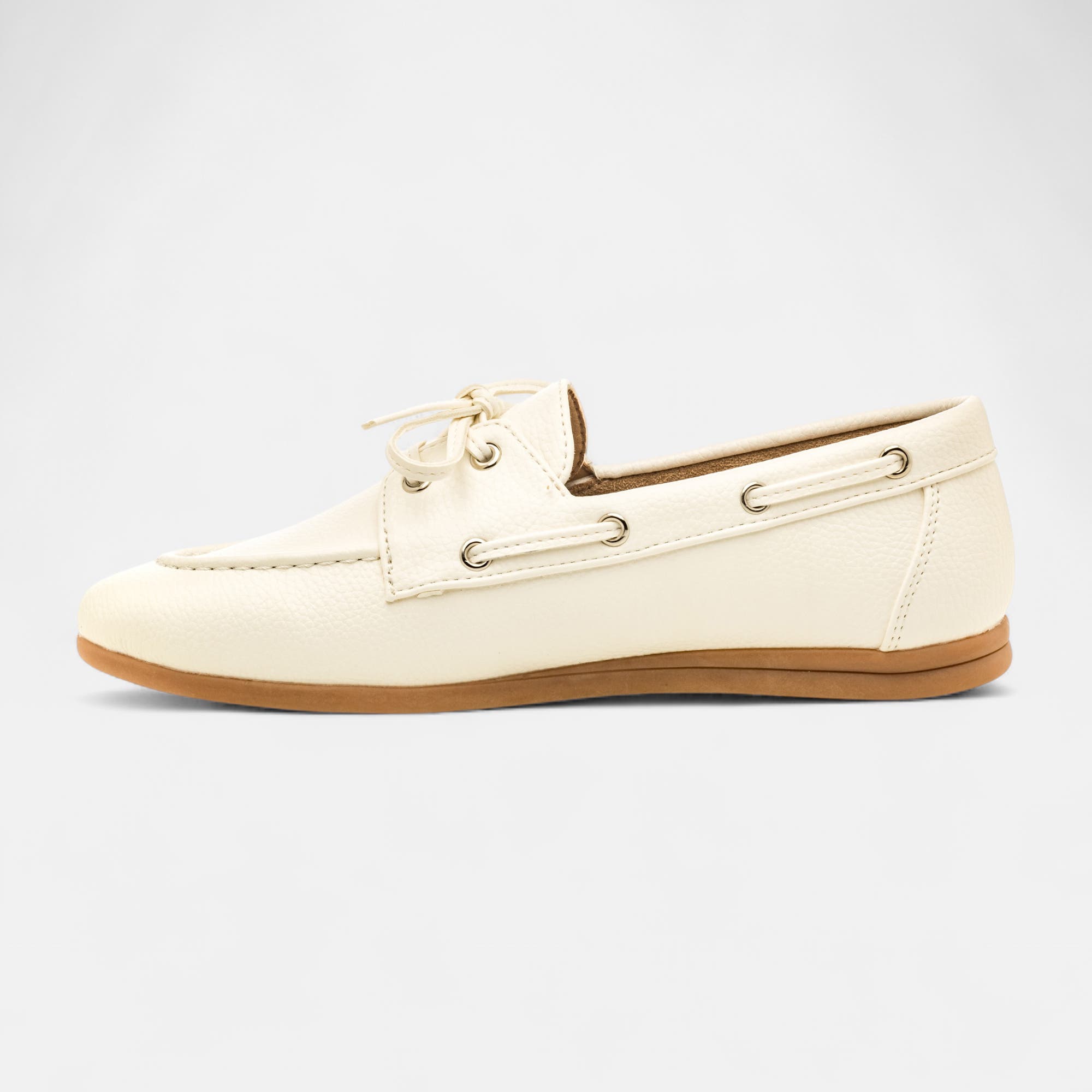 Mocassins Femme blanc