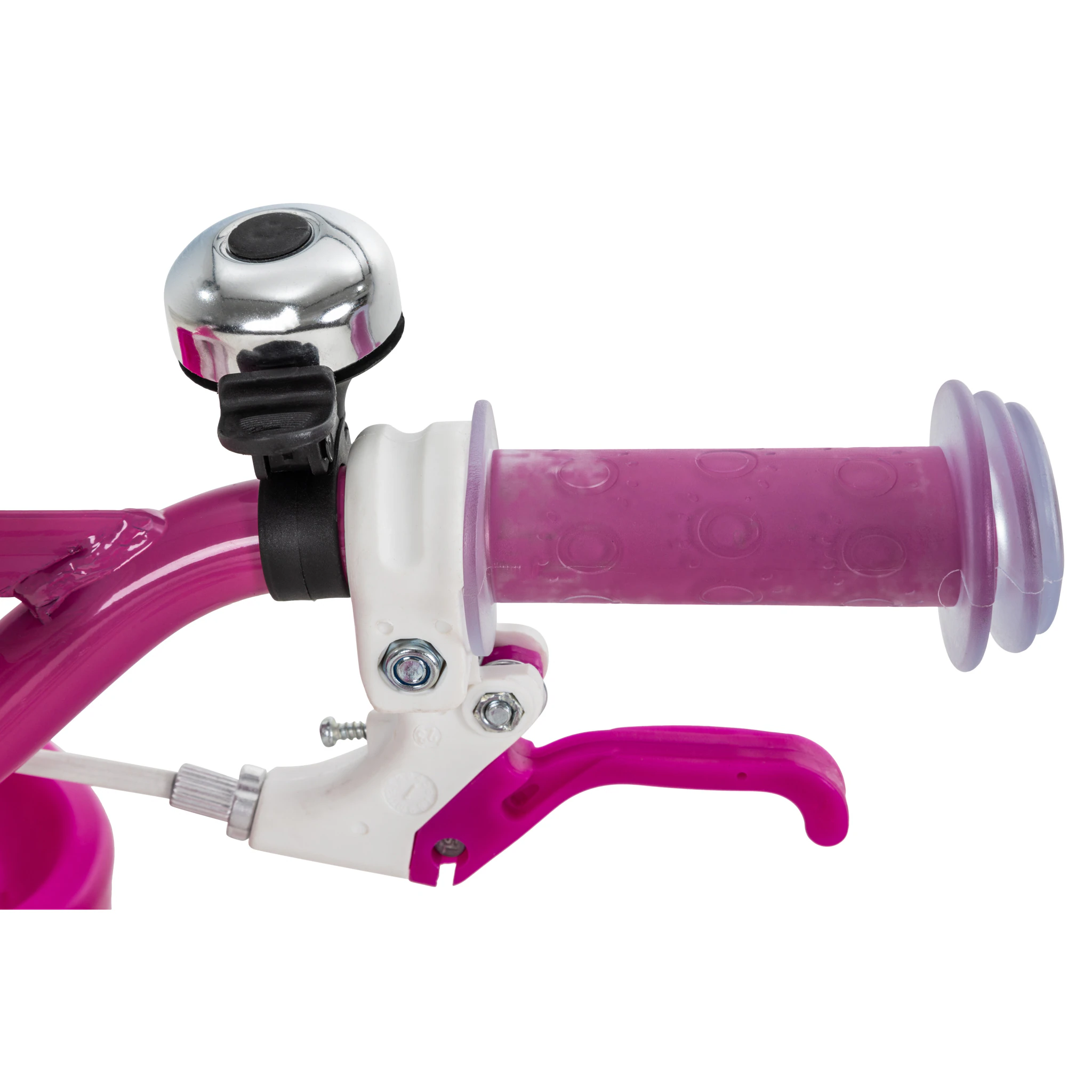 Actionbikes Kinderfahrrad Daisy 16 Zoll, pink, Stützräder, Korb, V-Brake-Bremsen, Antirutschgriffe (East)