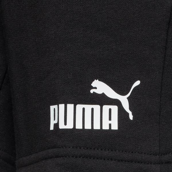 Puma kinder sweatshort zwart