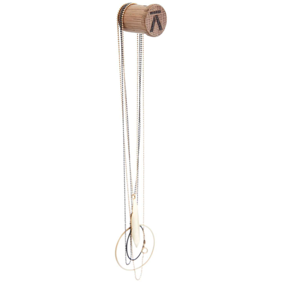 Hook 2-Pack Oak
