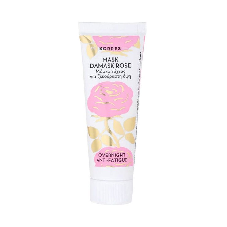 Rose De Damas Masque De Nuit Reparateur Et Anti Fatigue 18ml Beauty Shots Korres