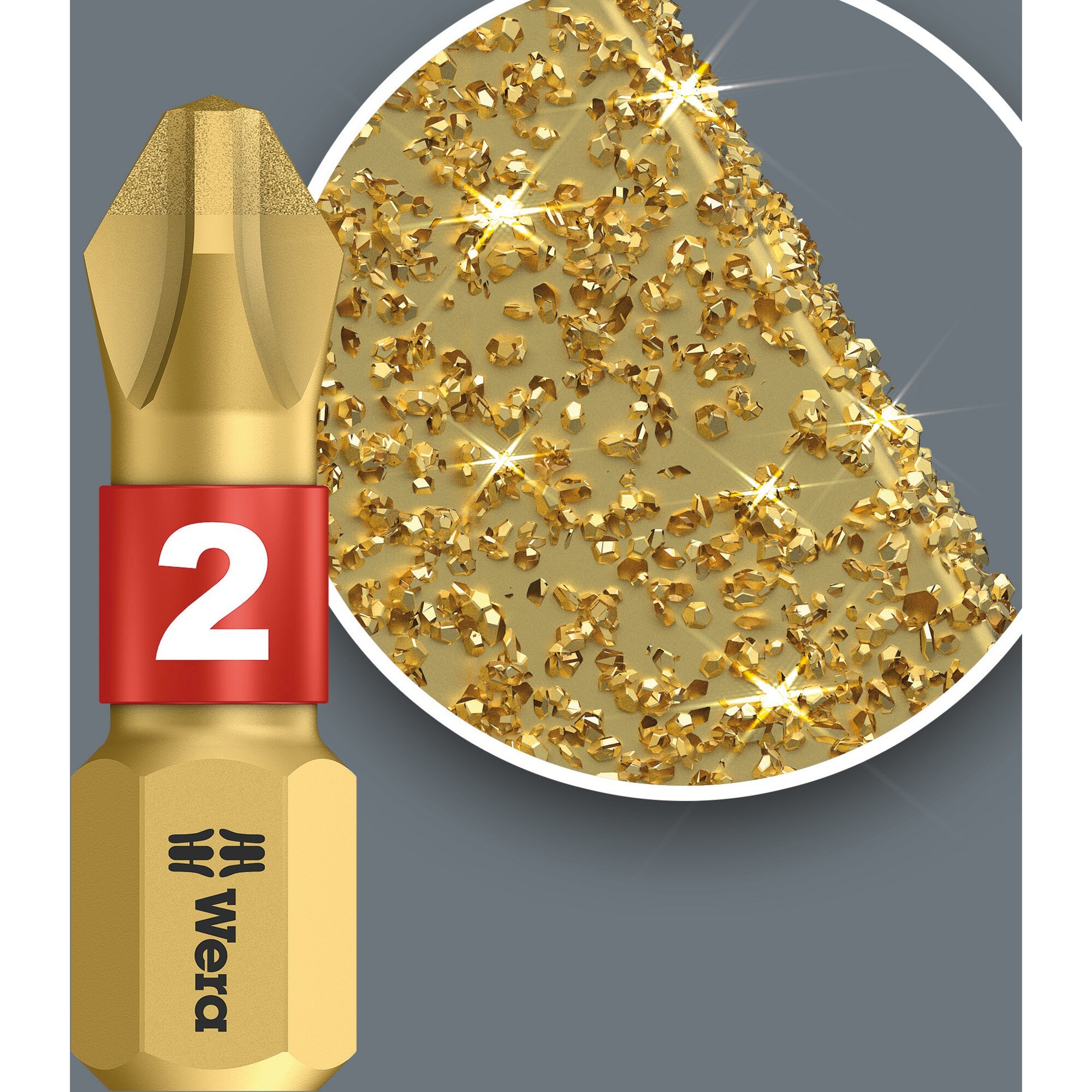 Wera Bit-Satz Bit-Check 12 Diamond 1, 1/4