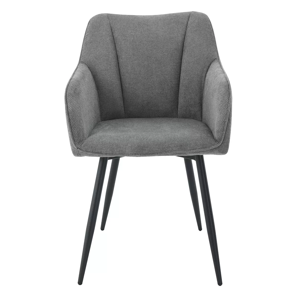 Stuhl Caro II grau,schwarz