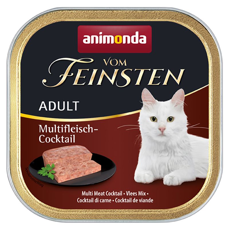 Lot 4 saveurs animonda vom Feinsten 32 x 100 g à prix discount sur bitiba.fr