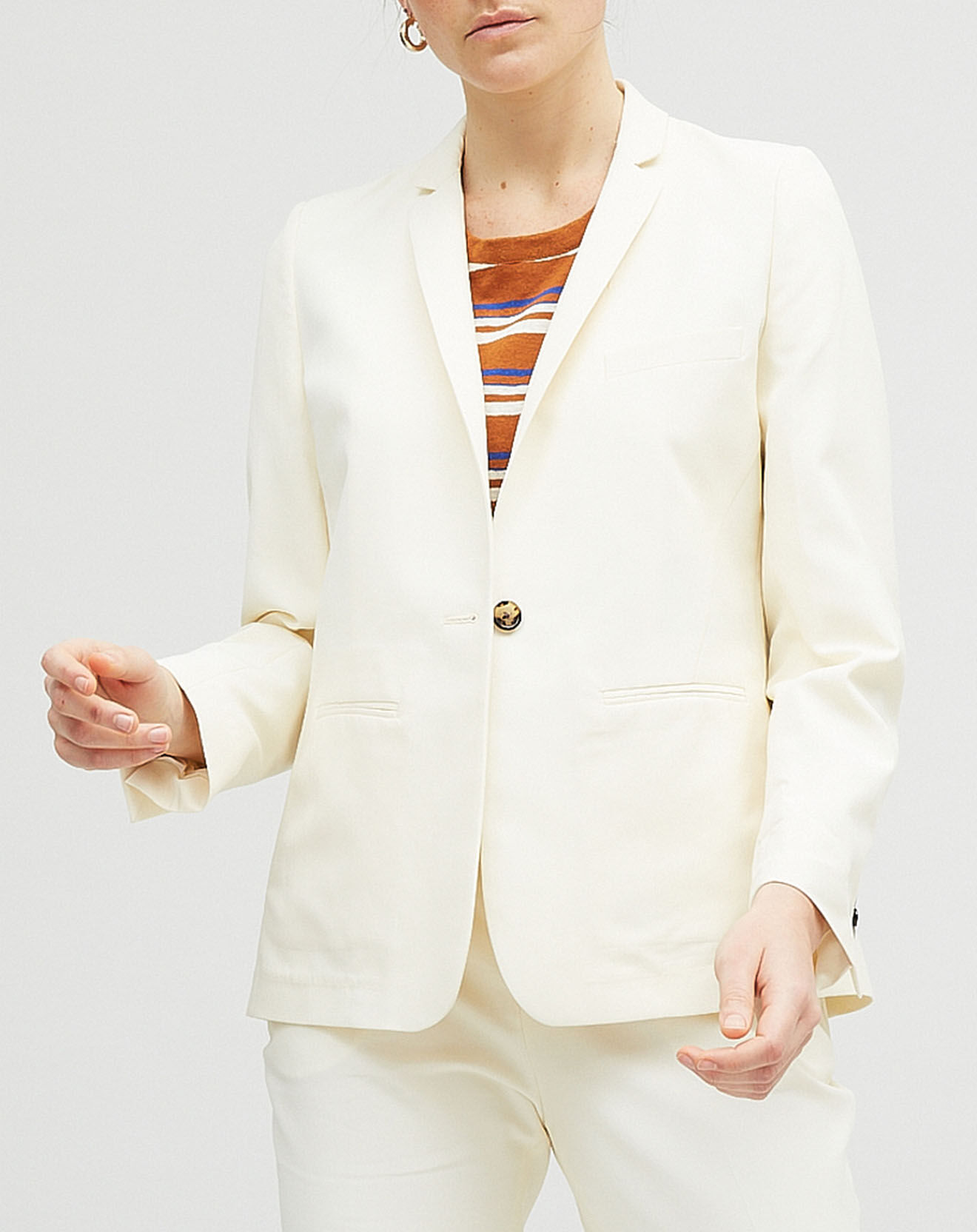 Chloé Stora Veste Vana écrue