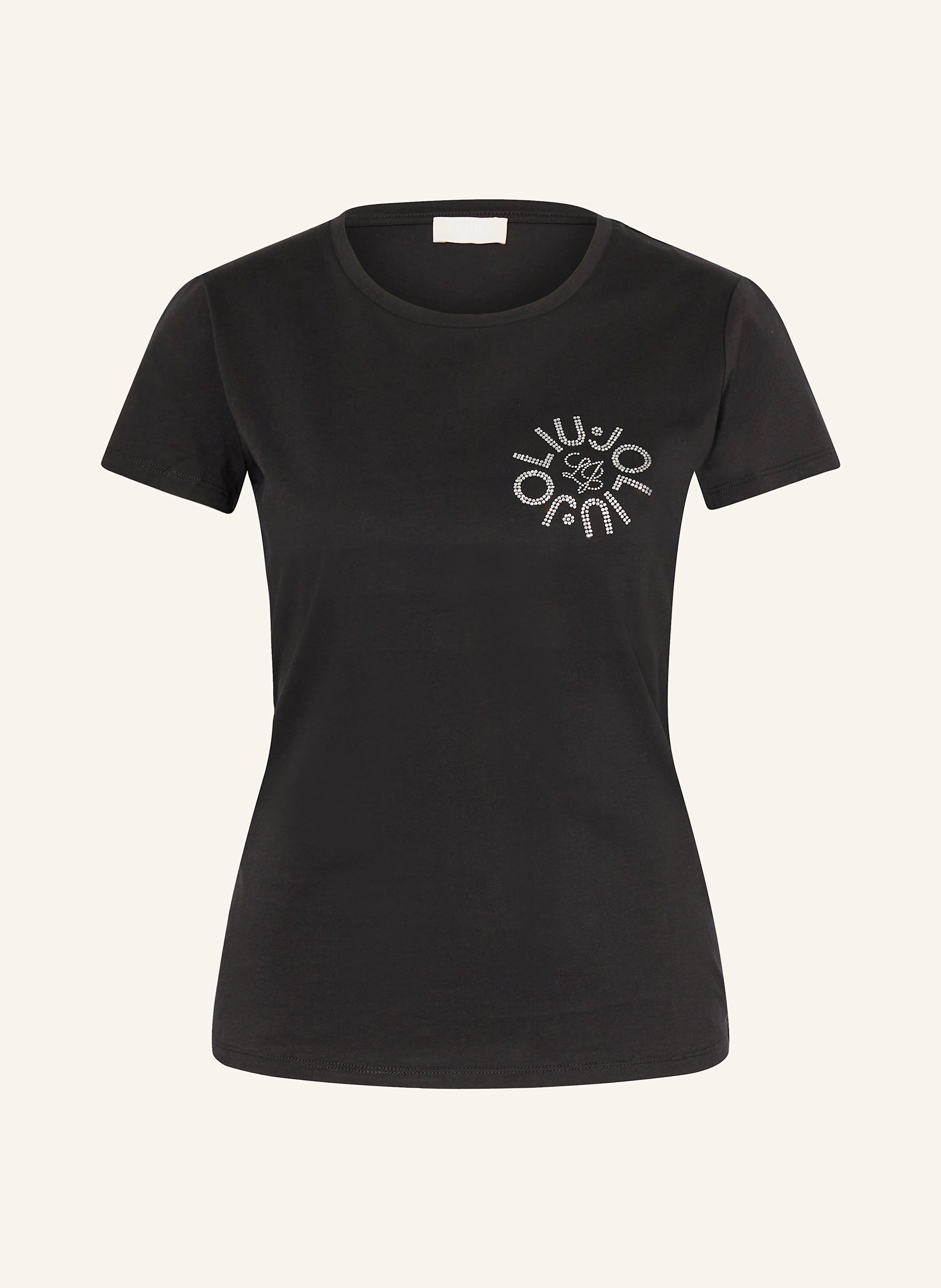 LIU JO T-Shirt mit Schmucksteinen