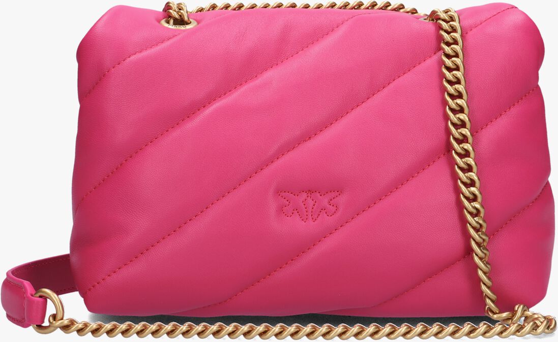 PINKO roze pinko schoudertas love puff mini