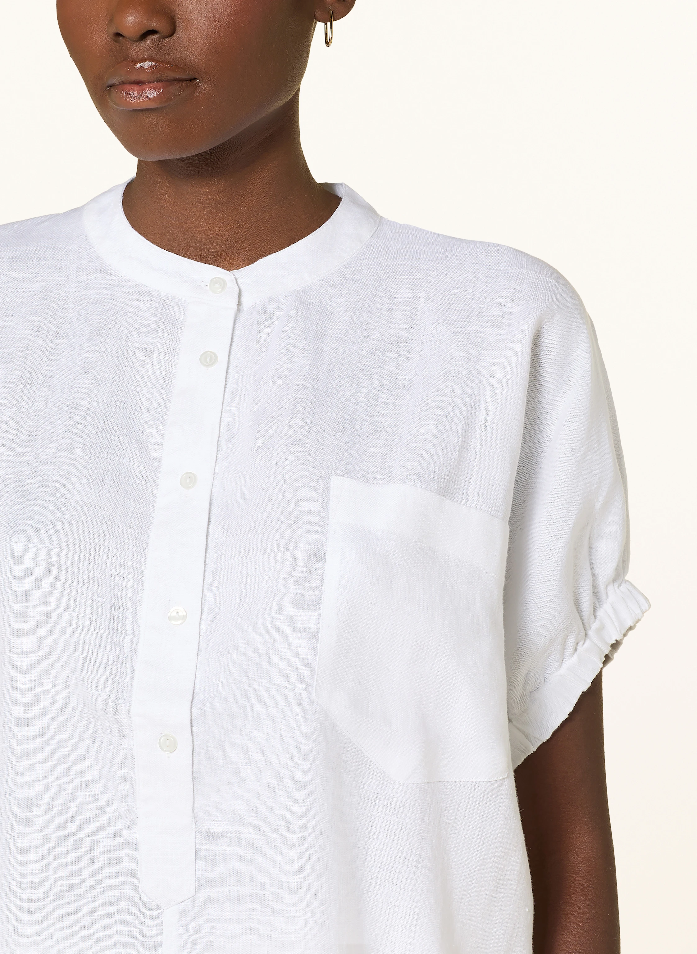 lilienfels Oversized-Bluse aus Leinen