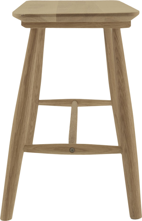 Villa Collection Bænk 90x28x45 cm Naturolieret Eg Naturolieret