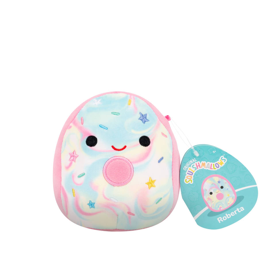 Squishmallows ongeparfumeerde verrassingsdoos knuffelpop - 12,5 cm