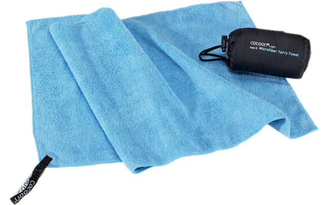 Cocoon Microfiber Handtuch Light light blue
