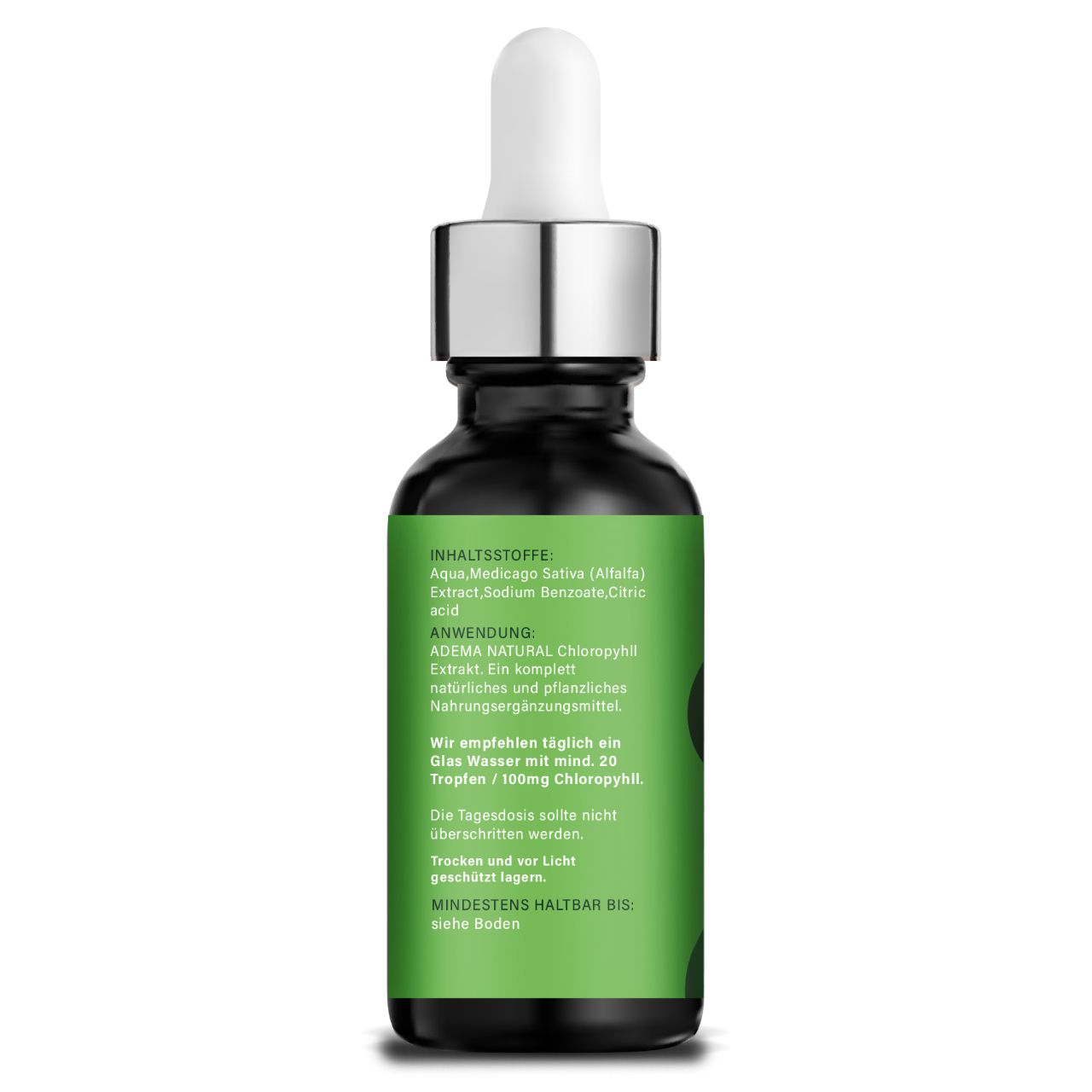 Adema Natural® | Chlorophyll Extrakt Tropfen | verdauungsfördernd