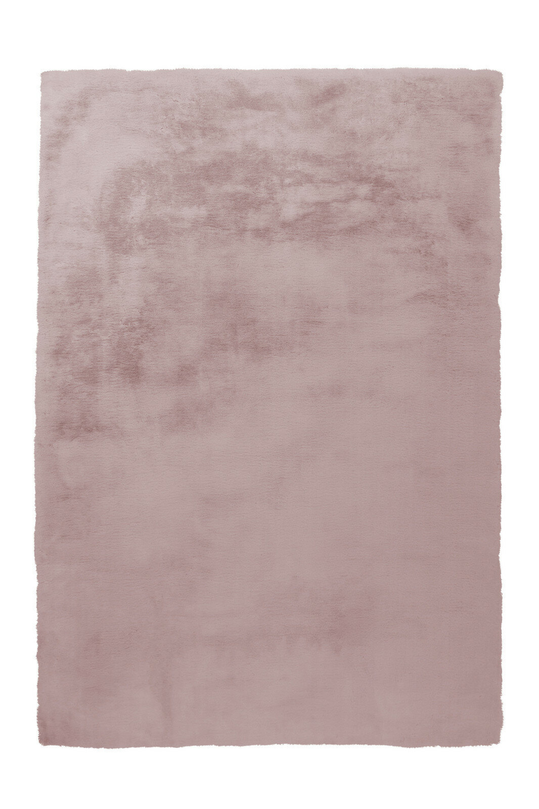 Kunstfell-Teppich - Kaninchenfell-Haptik - rosa - 120x170 cm