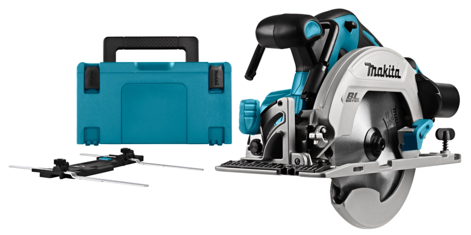Makita DHS680ZJ 18V Li-Ion Accu cirkelzaag body in Mbox - 165mm - linkshandig - koolborstelloos