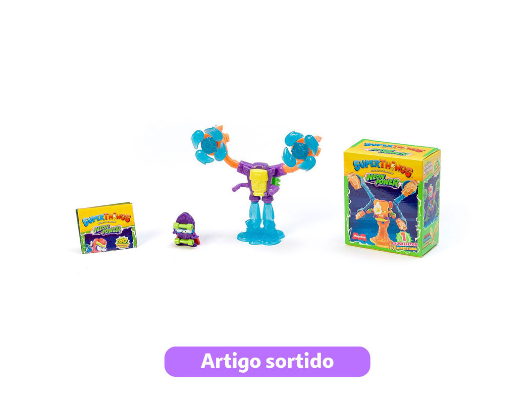 EXOSKELETONS SUPER THINGS MODELOS SORTIDOS