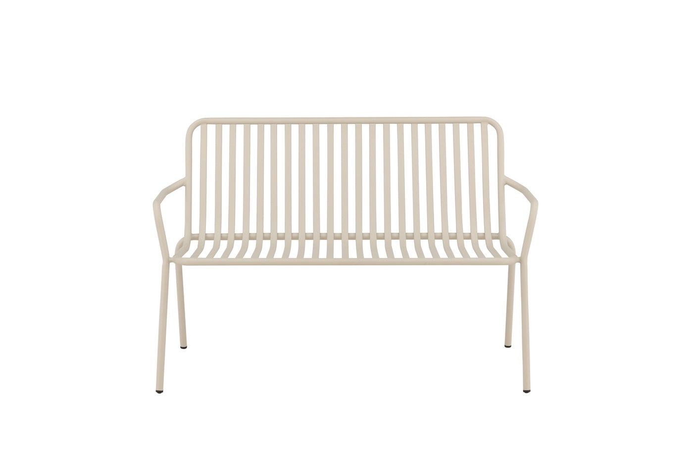 FjÃ´rd - Bankje Beige Metaal - 130x64x85cm - Peking