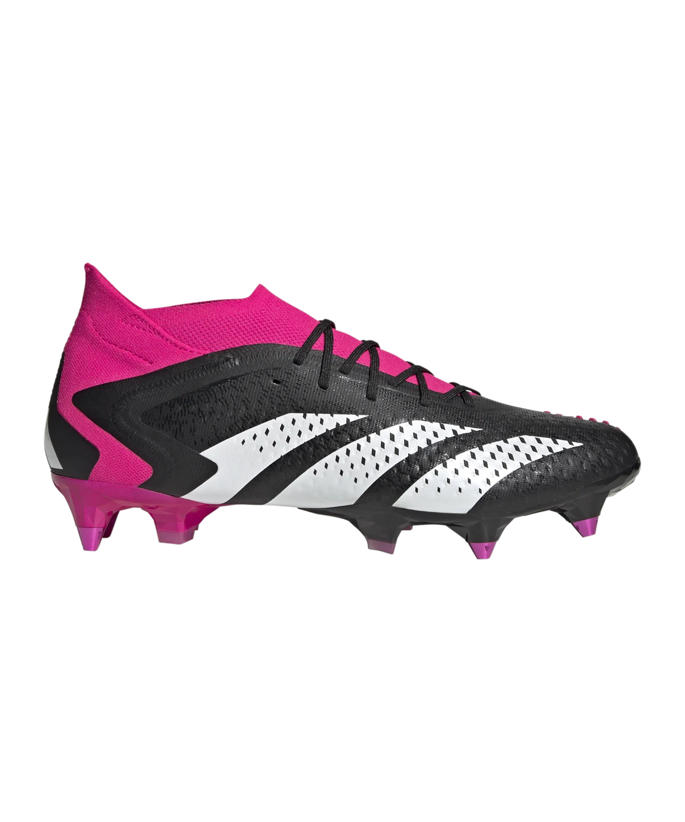 adidas Predator Accuracy.1 SG Own Your Football Schwarz Weiss Pink