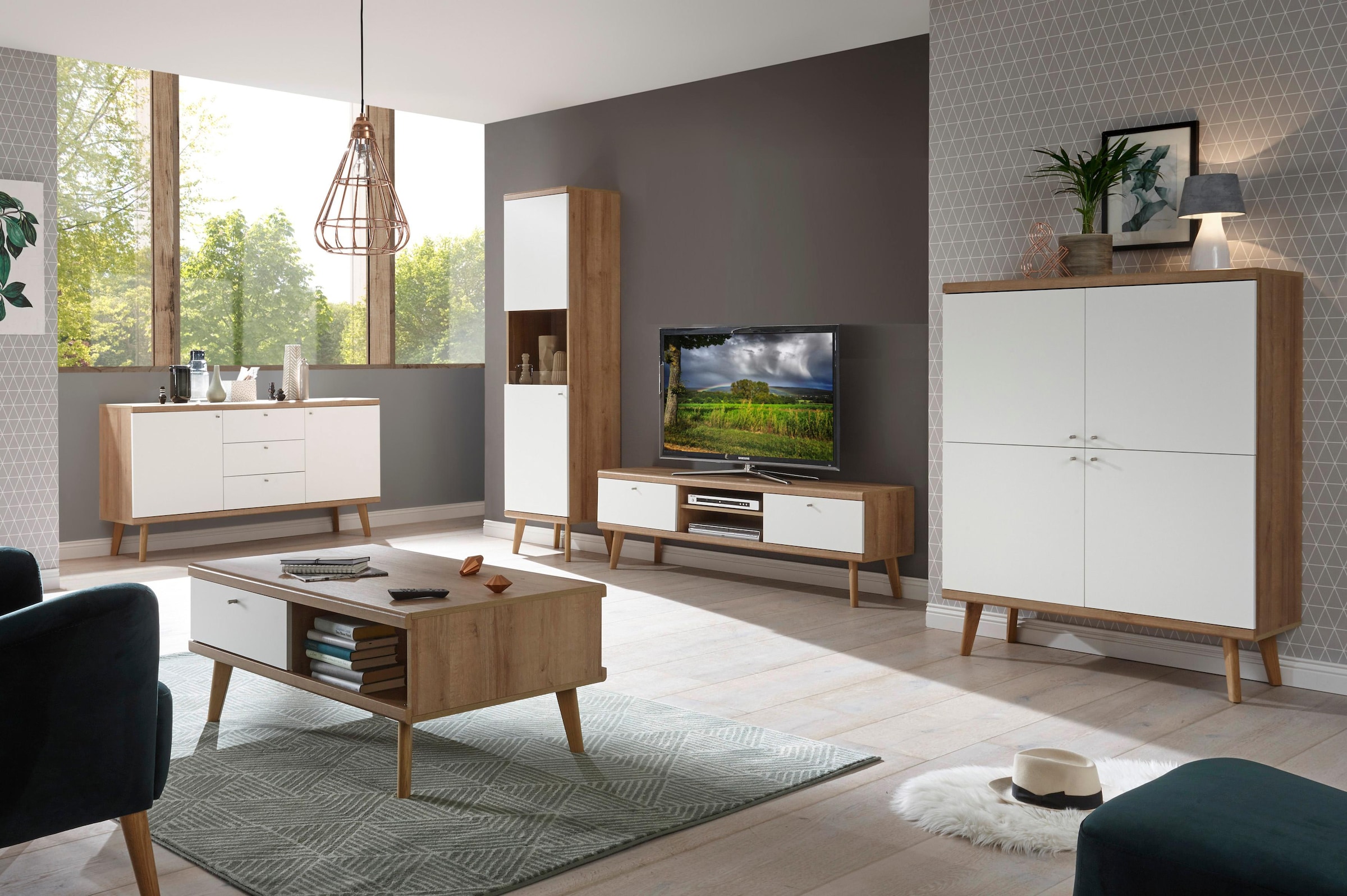 Home affaire Wohnwand »Merle« Set, 3 Stk. tlg.