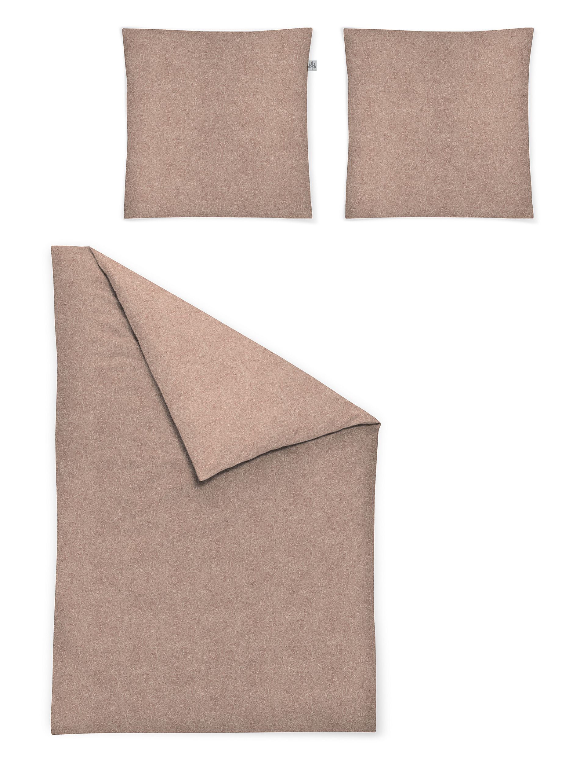 Bettwäsche VERONA Satin 135x200cm, 1 Kissen 80x80