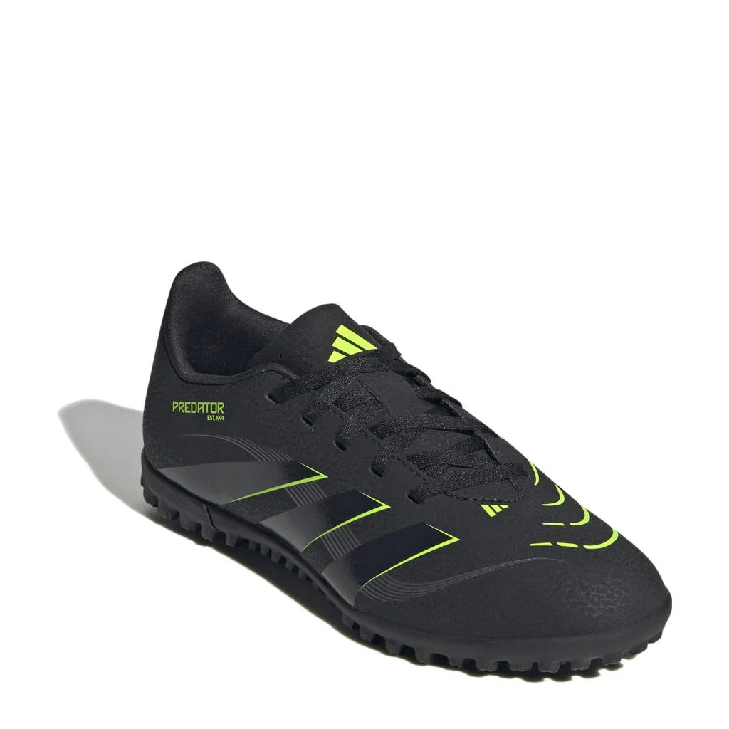 adidas Performance Predator Clubjunior voetbalschoenen zwart/antraciet