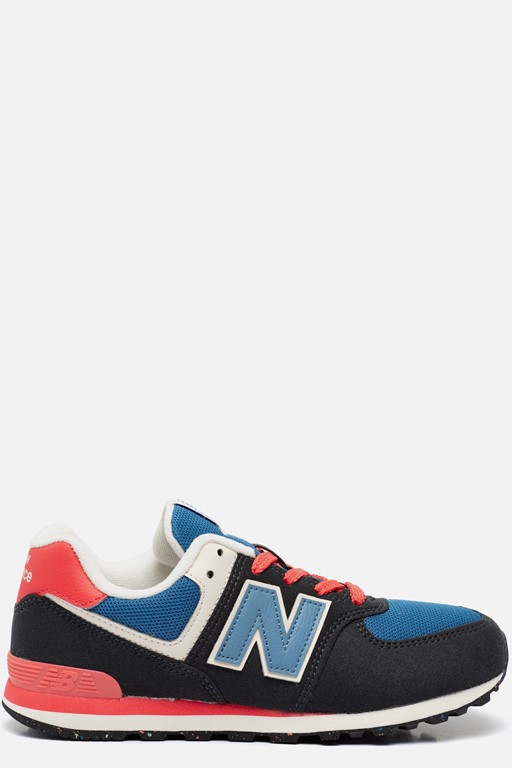 New Balance 574 Sneakers blauw Textiel