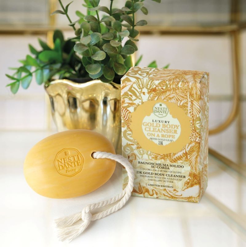 Nesti Dante Gold Soap on a Rope
