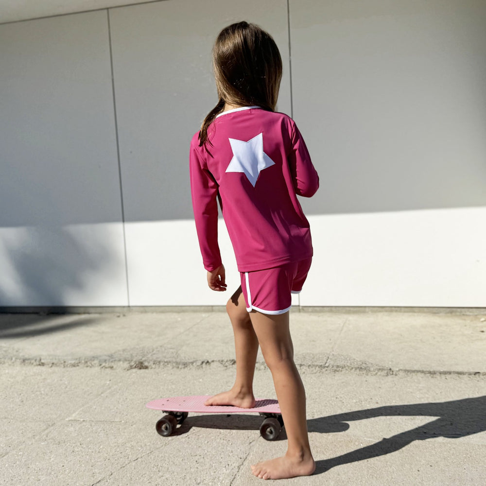 Køb Petit Crabe Mulberry Etoile Lynlås Uv-Swim Bluse L/S