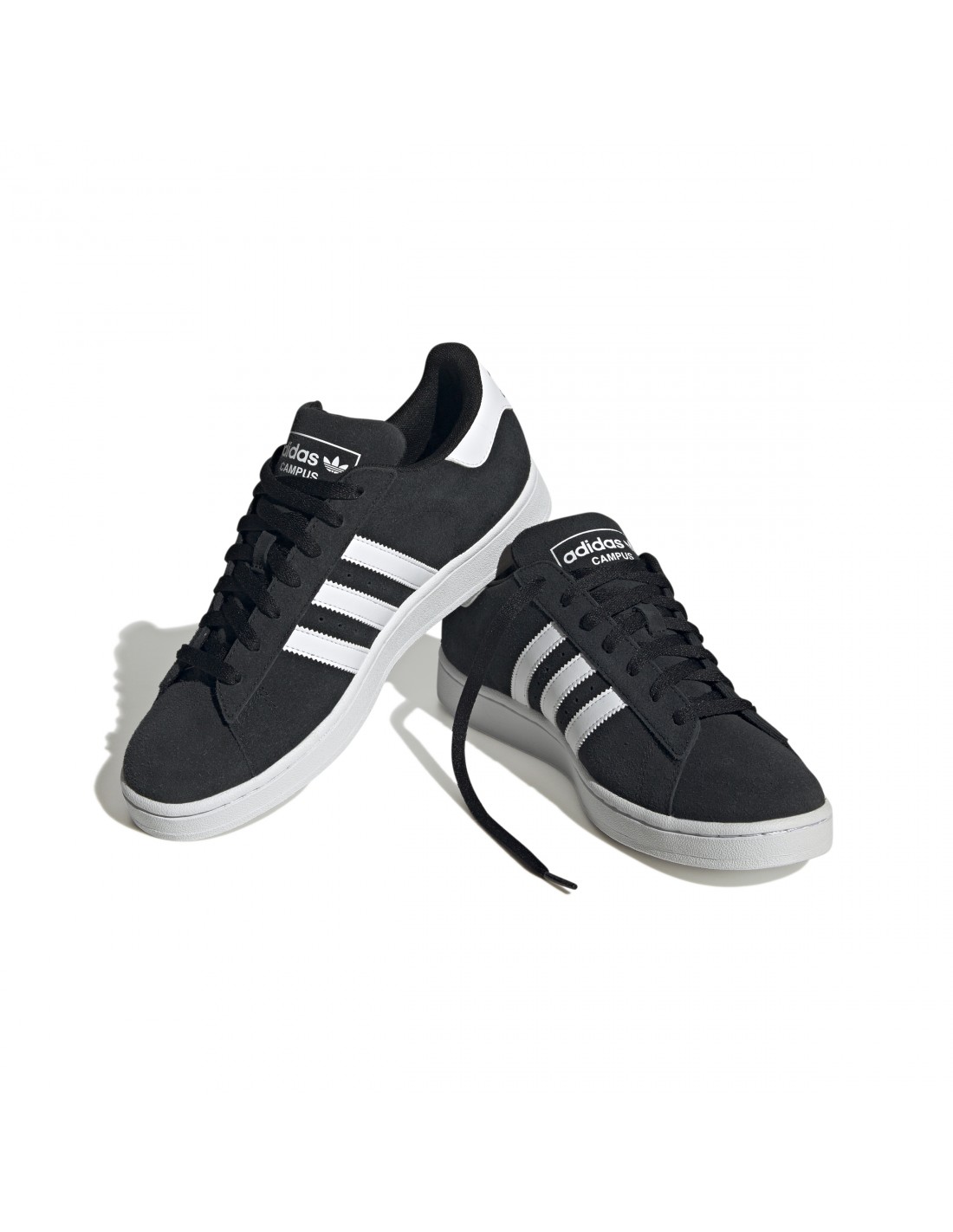 adidas Sneakers Homme Campus 2 Noir/Blanc Daim