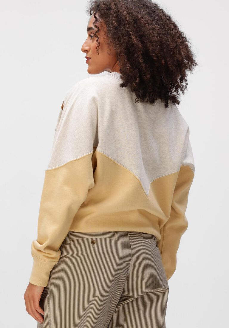 gele isabel marant truien/vesten houston-gz
