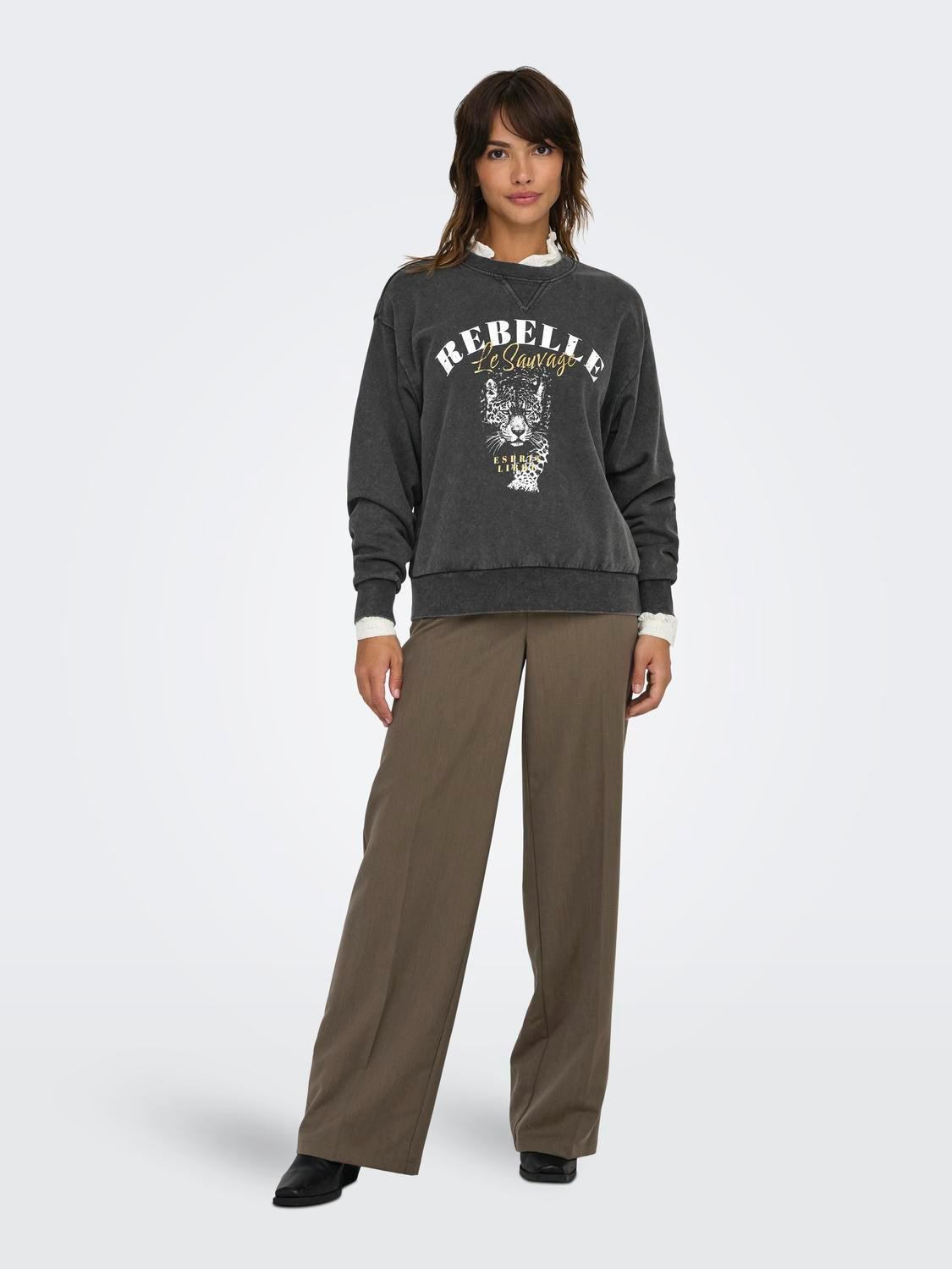 ONLLUCINDA Sweatshirt Black
