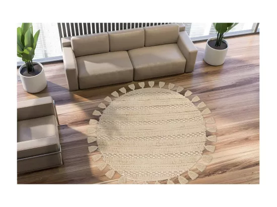 Tapis Bohème Tissé à la Main 