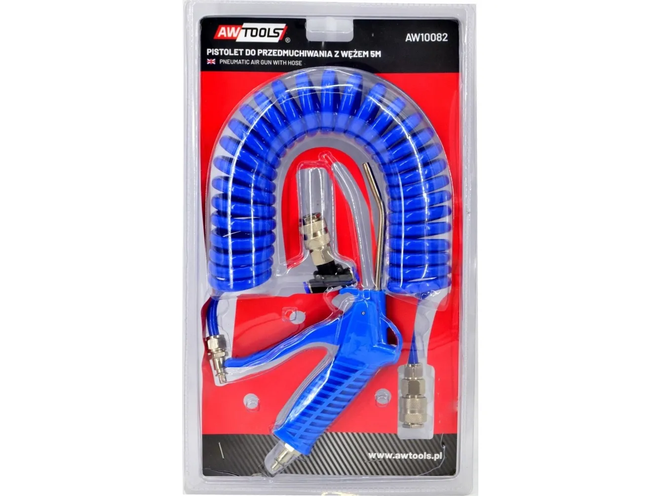 AWTOOLS BLÆSEPISTOL MED SLANGE