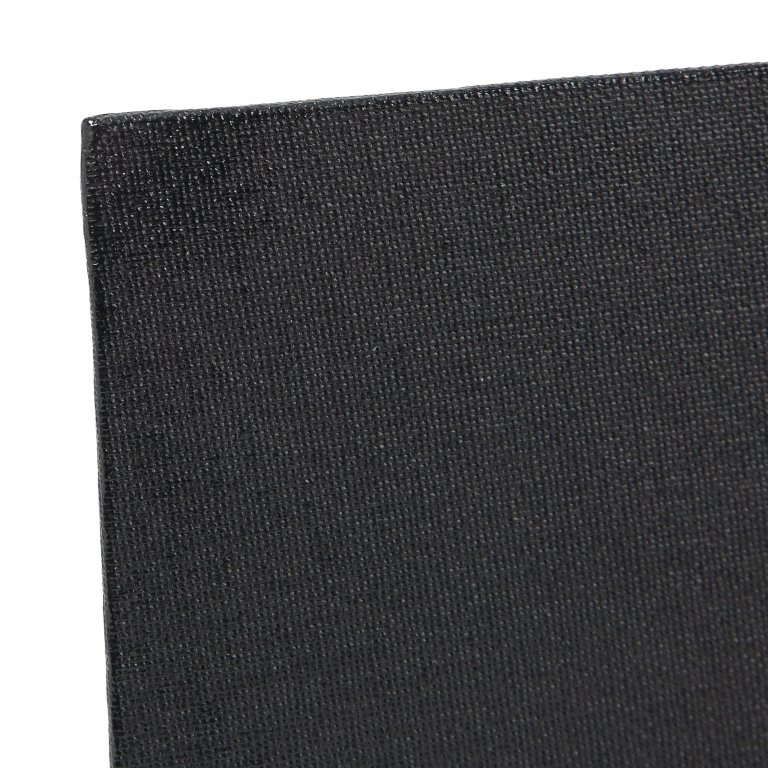 Malkarton schwarz, grundiert, 250 g/m²