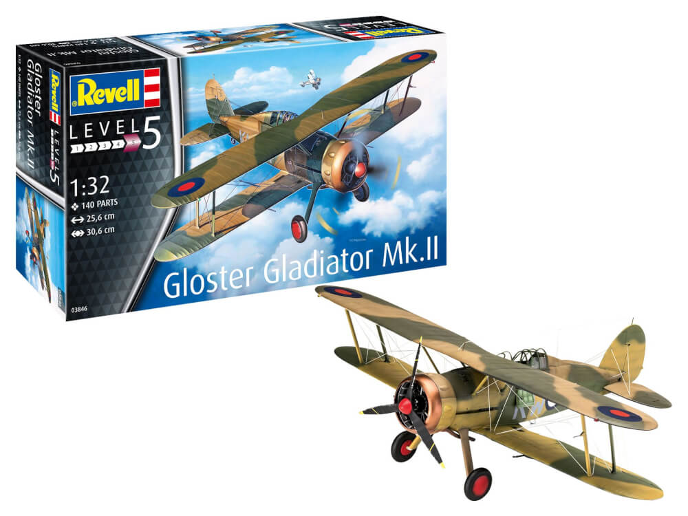 Gloster Gladiator Mk. II, Revell Modellbausatz