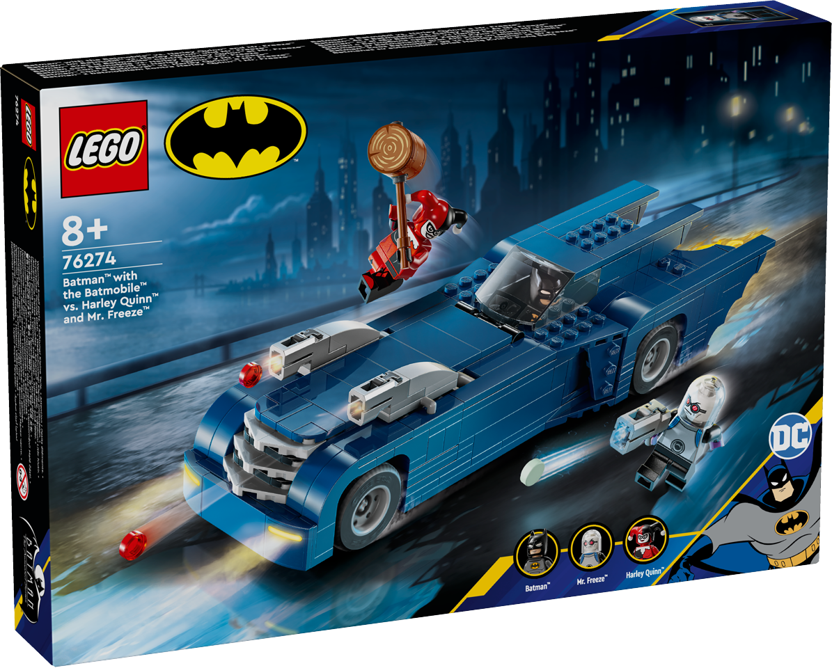 LEGO Super Heroes - Batman™ og Batmobile™ mod Harley Quinn™ og Mr. Freeze™ (76274)