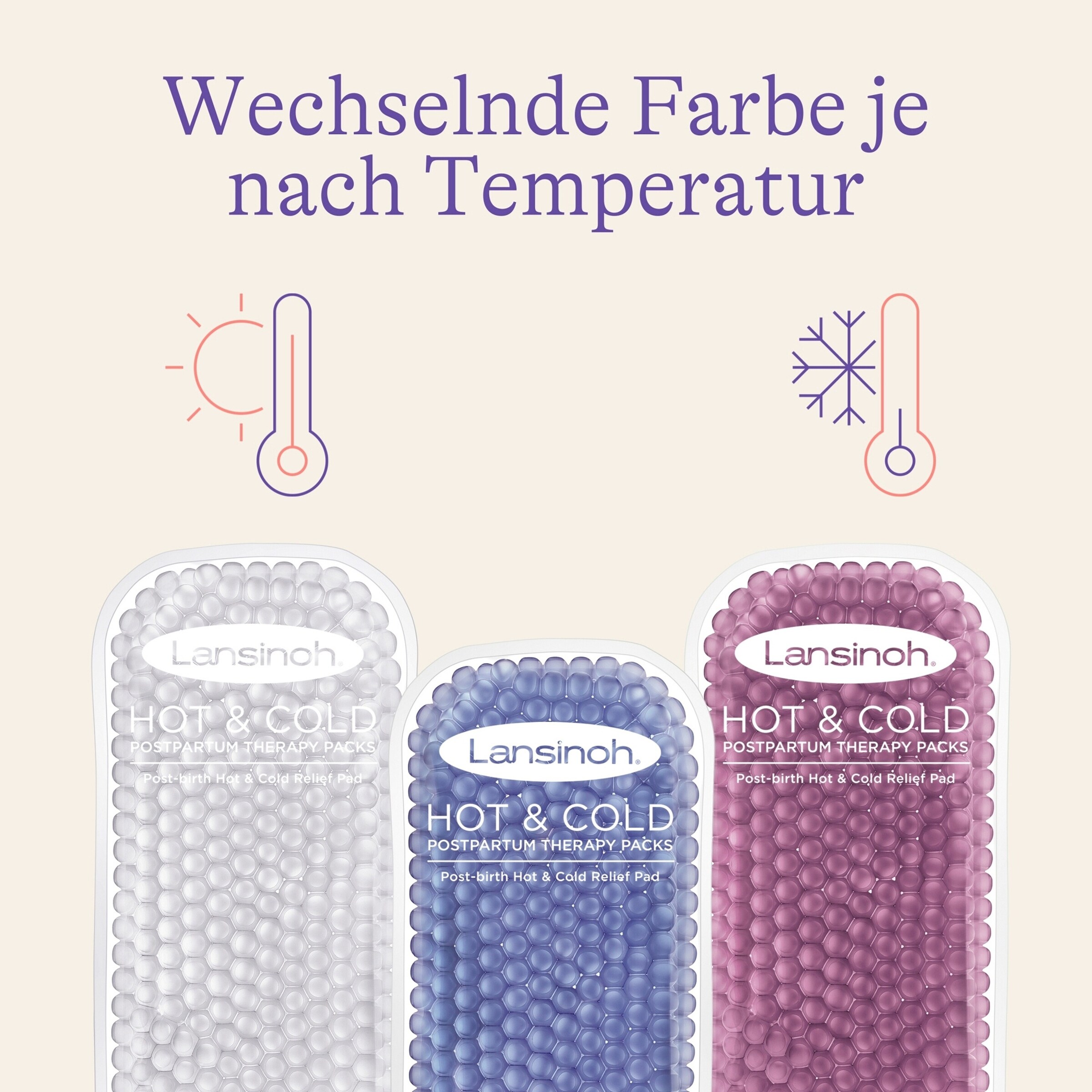 Lansinoh Wochenbett-Kompresse Kalt & Warm