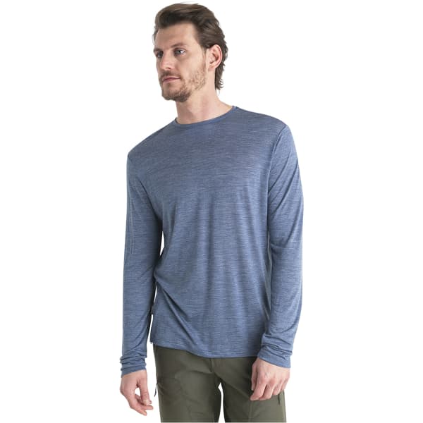 T-shirt randonnée ICEBREAKER M MERINO 125 COOL-LITE SPHERE III LS TEE DAWN HEATHER