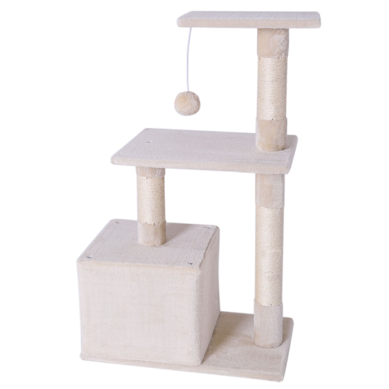 Lionto Kratzbaum Höhe 85 cm beige